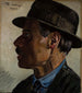 Zelfportret - Frederik Lange — weergave van het kunstwerk