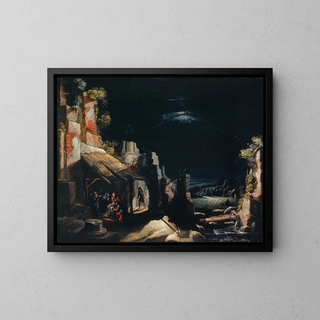 Frederik Van Valckenborch - The Adoration of the Shepherds.webp