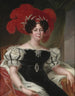 Desideria 1781-1860 Koningin van Zweden en Noorwegen - Fredric Westin — weergave van het kunstwerk