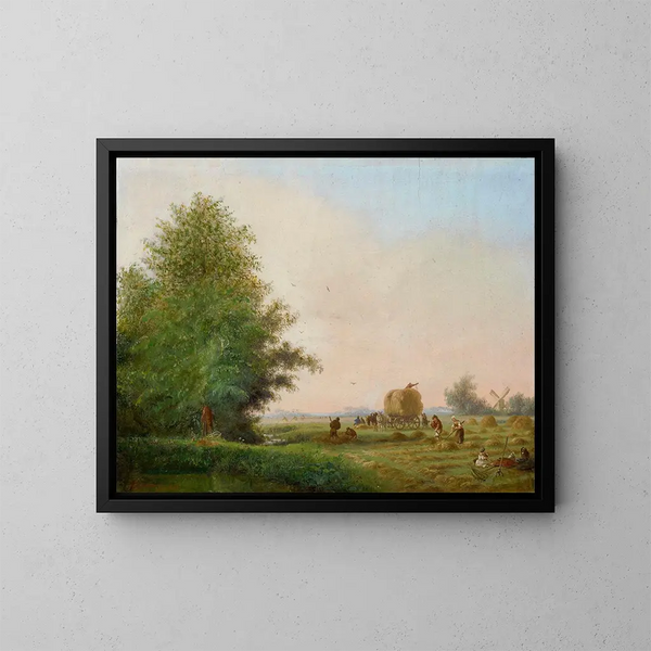 July - Fredrik Marinus Kruseman — framed artwork on a wall