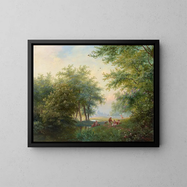 Mai - Fredrik Marinus Kruseman — framed artwork on a wall