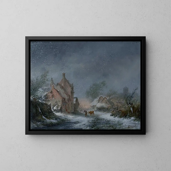 November - Fredrik Marinus Kruseman — framed artwork on a wall