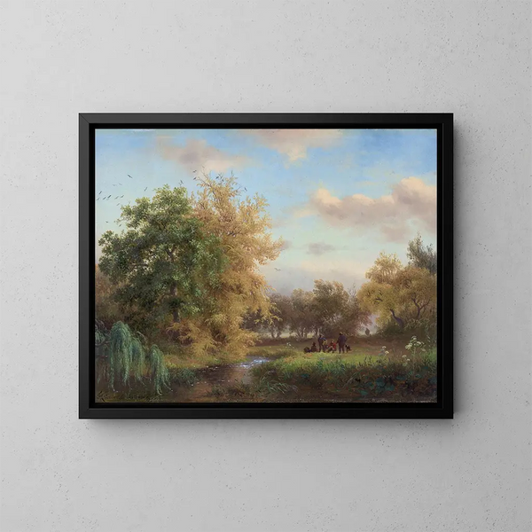 September - Fredrik Marinus Kruseman — framed artwork on a wall