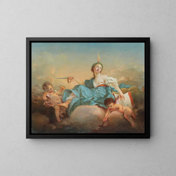 Aurore - French School — framed artwork on a wall