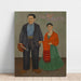 Reproductie van het schilderij Frida en Diego Rivera - Frida Kahlo
