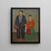 Reproductie van het schilderij Frida en Diego Rivera - Frida Kahlo