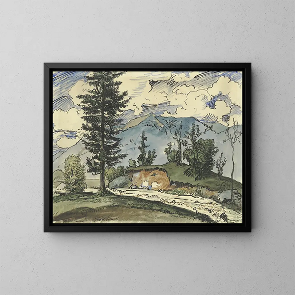 At Hammersbach - Fried Stern — framed artwork on a wall