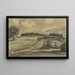 Landschap - Fried Stern — ingelijst kunstwerk aan de muur