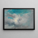 Studie van wolken - Friedrich August Matthias Gauermann — ingelijst kunstwerk aan de muur