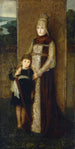 Groep van het Festival van de kunstenaars van München 1876 - Friedrich August von Kaulbach — weergave van het kunstwerk