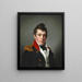 Louis de Coninck - Friedrich Carl Gröger — ingelijst kunstwerk aan de muur