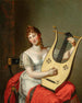 portret van Frederica van Mecklenburg-Strelitz, hertogin van Cumberland en koningin van Hannover - Friedrich Carl Gröger — weergave van het kunstwerk