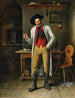 Vrolijke stemming - Friedrich Friedländer — weergave van het kunstwerk