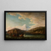 Bateau guide - Friedrich Georg Weitsch — ingelijst kunstwerk aan de muur