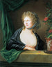 Portret van een onbekende vrouw - Friedrich Georg Weitsch — weergave van het kunstwerk