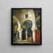 Oude moskee San Cristo de la Luz in Toledo - Friedrich Gärtner — ingelijst kunstwerk aan de muur