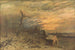 Landschapschilderij winterlandschap bij schemering - Friedrich Joseph Nicolai Heydendahl — weergave van het kunstwerk