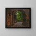 Poort van de stad, ingang van het kasteel van Wiesenburg in Marche - Friedrich Kallmorgen — ingelijst kunstwerk aan de muur