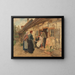La lettre d'Amérique II - Friedrich Kallmorgen — ingelijst kunstwerk aan de muur