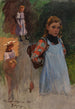 Study of Children - Friedrich Kallmorgen — artwork view