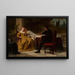 De muziek van de liefde - Friedrich Kraus — ingelijst kunstwerk aan de muur