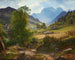 La Ramsau près de Berchtesgaden - Friedrich Loos — weergave van het kunstwerk