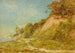 van het Strand van duinen aan de Baltische Zee - Friedrich Loos — weergave van het kunstwerk