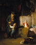 Bezoek van de grootvader - Friedrich Ortlieb — weergave van het kunstwerk