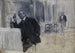 De wijnkenner - Friedrich Wahle — weergave van het kunstwerk
