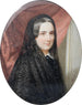 Portret van Célestine Gräfin Batthyány - Friedrich Wailand — weergave van het kunstwerk