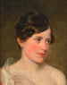 van Antonie Amerling, echtgenote van de kunstenaar - Friedrich von Amerling — weergave van het kunstwerk