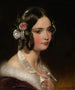 Portret van een meisje - Friedrich von Amerling — weergave van het kunstwerk