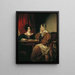 Henriette Baronne Pereira-Arnstein met haar dochter Flora - Friedrich von Amerling — ingelijst kunstwerk aan de muur