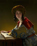 La jeune femme orientale - Friedrich von Amerling — weergave van het kunstwerk