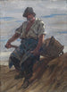 Stone Breaker with a Wheelbarrow - Friedrich von Keller — artwork view