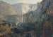 De watervallen van Terni - Friedrich von Nerly — weergave van het kunstwerk