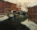 Molenscène - Frits Thaulow — weergave van het kunstwerk