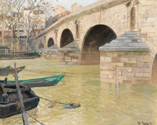 Frits Thaulow - The Pont Marie Paris.webp
