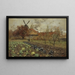 Uitzicht op Amerikavej in Kopenhagen - Frits Thaulow — ingelijst kunstwerk aan de muur