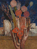 van bloemen op de stad - Frits van den Berghe — weergave van het kunstwerk