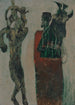 Idoles hantées - Frits van den Berghe — ingelijst kunstwerk aan de muur