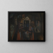 Malpertuis - Frits van den Berghe — ingelijst kunstwerk aan de muur