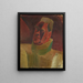Portret van Constant Permeke - Frits van den Berghe — ingelijst kunstwerk aan de muur