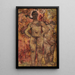 Les Filles du feu - Frits van den Berghe — ingelijst kunstwerk aan de muur