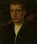 Self-portrait Painting - Fritz Boehle — artwork view