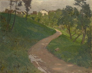 Fritz Burger - Country Road on a Hill.webp
