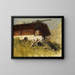 Berghof - Fritz Freund — ingelijst kunstwerk aan de muur