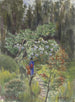 Japanese Garden Painting - Fritz Hauck — artwork view