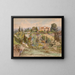 Vue du château de Cronberg au palais Coronini à Goritz - Fritz Lach — ingelijst kunstwerk aan de muur