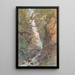 Cascade de Polinik près d'Obervellach en Carinthie - Fritz Lach — ingelijst kunstwerk aan de muur